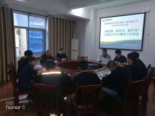 富興建設(shè)公司支部永安黨小組組織召開(kāi)“新思想、新?lián)?dāng)、新作為”主題黨日和專題學(xué)習(xí)討論會(huì).jpg