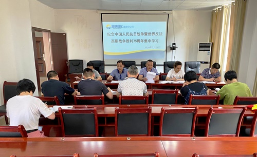 吳瑤：龍巖分公司機關二黨支部開展紀念中國人民抗日戰(zhàn)爭暨世界反法西斯戰(zhàn)爭勝利75周年集中學習會.jpg