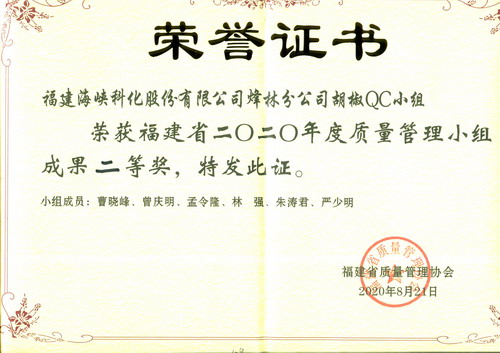 烽林孟令?。菏≠|(zhì)量管理經(jīng)驗交流大會二等獎獎狀_調(diào)整大小.jpg