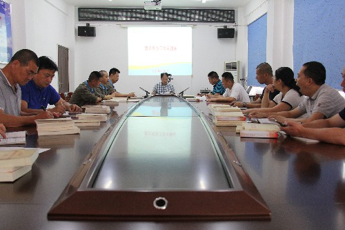 胡廷淦：圖為福安分公司黨委黨的建設(shè)工作專題會現(xiàn)場~1.jpg