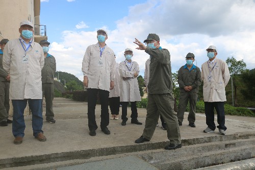 龍巖分公�?郭芳�?龍巖市工業(yè)和信息化局黨組書(shū)記、局長(zhǎng)蘭富雁現(xiàn)場(chǎng)實(shí)地勘察~1.jpg