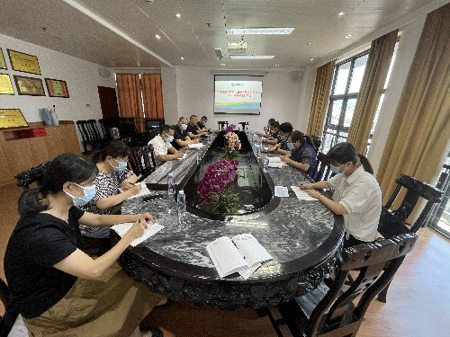 永安日升公司，余立通，海峽科化黨委委員、總經(jīng)理顏建議帶隊(duì)到日升公司開�?021年度�?+X”監(jiān)督檢�?~1.jpg